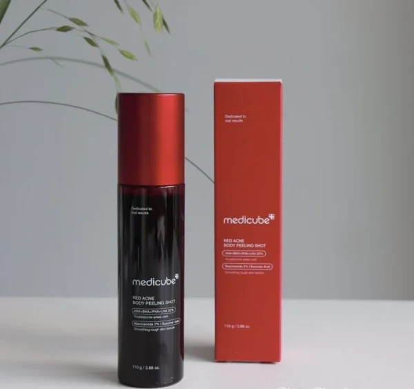 Medicube Red Body Peeling Shot Cleanser | ميديكوب مقشر الجسم الأحمر Medicube Red Body Peeling Shot Cleanser | ميديكوب مقشر الجسم الأحمر