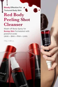 Medicube Red Body Peeling Shot Cleanser | ميديكوب مقشر الجسم الأحمر