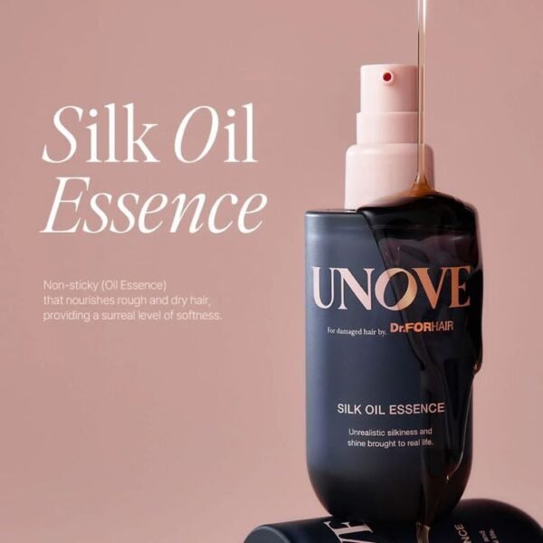 UNOVE Silk Oil Essence سيروم الشعر الكوري للترطيب