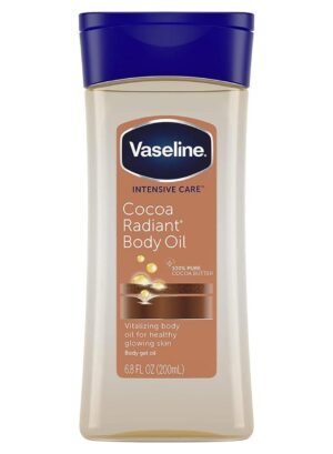 Vaseline Cocoa Radiant Body Oil 200ml | فازلين كوكو راديانت زيت الجسم بالكاكاو 200 مل Vaseline Cocoa Radiant Body Oil 200ml | فازلين كوكو راديانت زيت الجسم بالكاكاو 200 مل