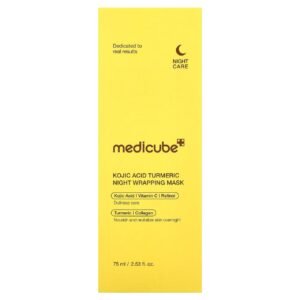 Medicube Kojic Acid Turmeric Night Wrapping Mask | قناع ليلي لتوحيد لون البشرة