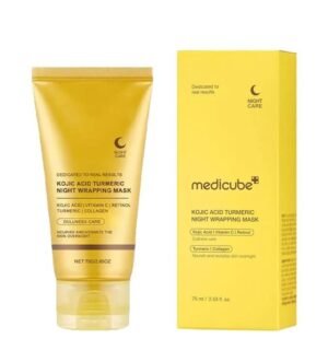 Medicube Kojic Acid Turmeric Night Wrapping Mask | قناع ليلي لتوحيد لون البشرة