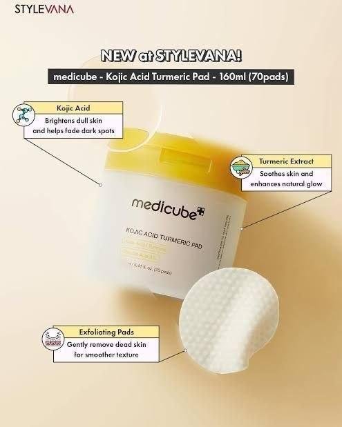 Medicube Kojic Acid Turmeric Pad Medicube Kojic Acid Turmeric Pad