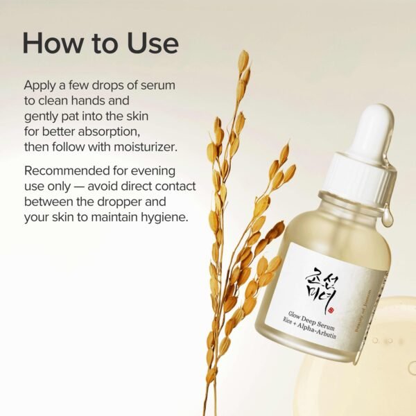 Beauty of Joseon Glow Deep Serum 68% Rice + 2% Alpha Arbutin