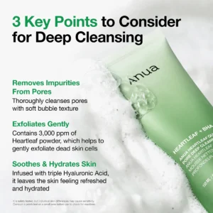 Anua Heartleaf Cleansing Foam Anua Heartleaf Cleansing Foam