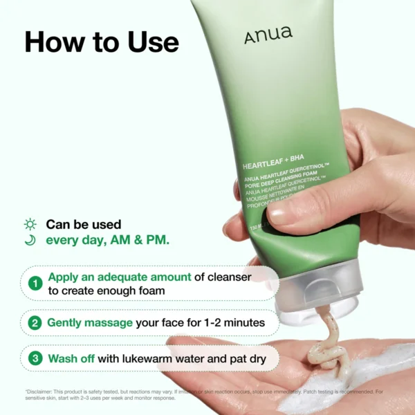 Anua Heartleaf Cleansing Foam Anua Heartleaf Cleansing Foam