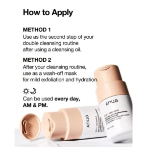 Anua Rice Enzyme Brightening Cleansing Powder