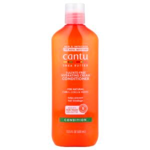 Cantu Hydrating Cream Conditioner بلسم بزبدة الشيا لترطيب وتنعيم الشعر والمساعدة على فك التشابك، مناسب للشعر الكيرلي والجاف.