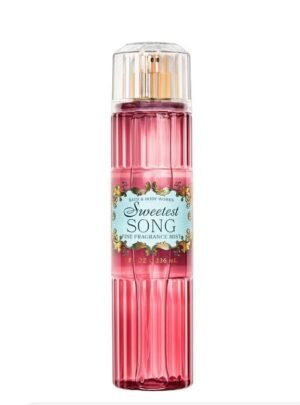 Bath & Body Works Sweetest Song Fine Fragrance Mist 236 ml– ميست برائحة التوت والمسك Bath & Body Works Sweetest Song Fine Fragrance Mist 236 ml– ميست برائحة التوت والمسك