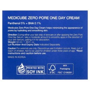 Medicube Zero Pore One Day Cream Medicube Zero Pore One Day Cream