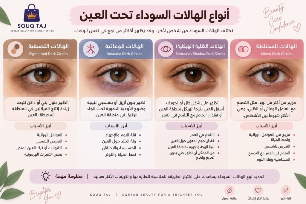 علاج الهالات السوداء تحت العين