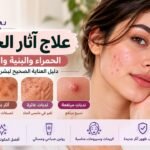 علاج آثار الحبوب الحمراء والبنية والندبات في الوجه